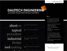 Tablet Screenshot of daletechengineering.com